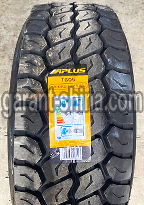 Aplus T605 (прицеп-карьер) 385/65 R22.5 160L 20PR - Фото протектора с этикеткой